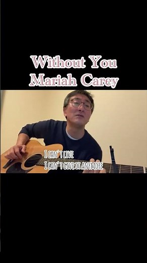 Without You - Mariah Carey - cover