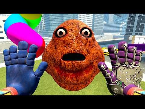 POU BOU FROM BOU'S REVENGE: CREEPY POU COMPLETE ALL CHALLENGES and complete all ATTRACTIONS I Gmod