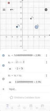 Complex Numbers Visualization using Geogebra #geogebratutorial #geogebra #maths #shortvideo