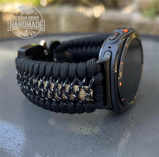 Personalized Handmade Paracord Watch Band for Samsung Galaxy Watch - Etsy