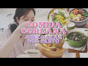 ¿QUE COMO PARA PERDER 14 KILOS? | Comida Coreana para Adelgazar Posparto (Saludable y Rica)
