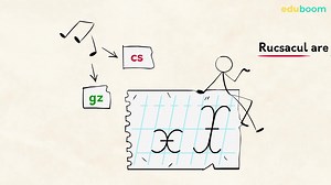 Grupurile de sunete „cs”, „gz” și literele x, X. Comunicare în limba română clasa 1-а