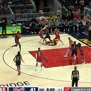 2023 #1 pick, Aliyah Boston is a problem 🚨 With 23 PTS, 14 REB, and 6 AST on 11-14 shooting, Boston is the only player in Indiana Fever history to record a 20 points, 10 rebounds, 5 assists, and 75 FG% stat line in a game #MoreThanGame | WNBA