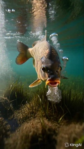 Carp fish swimming in Water - PetTok World TV