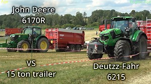 41K views · 354 reactions | #Deutz-Fahr 6215 vs #JohnDeere 6170R...
