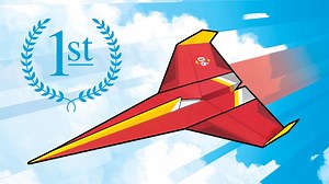 飞行100英尺？！—Foldable Flight2024纸飞机大赛冠军—— Spike