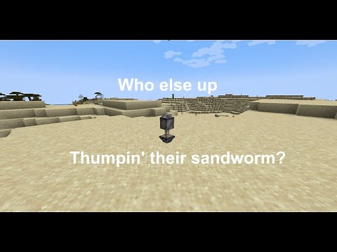 Desert Behemoths: Sandworms! | Minecraft Mod Review (Forge 1.20.1)