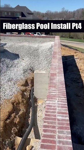 Fiberglass Pool Install Pt4 (Alternate) 📐 Trenching, Drainage & Final Gravel Layout!