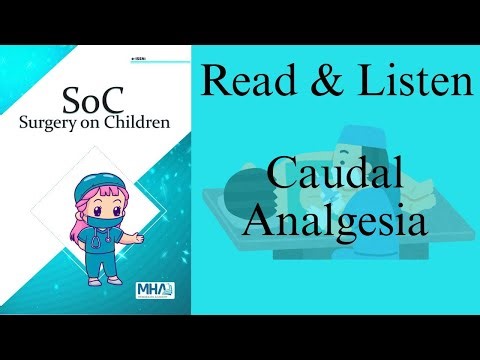 Caudal Analgesia | A Read & Listen Presentation
