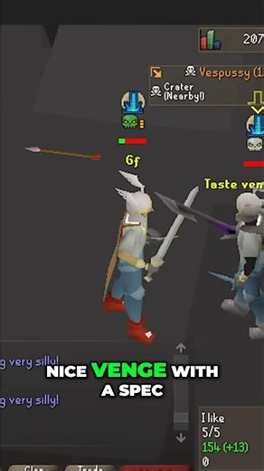 Learning to invis veng on osrs #oldschoolrunescape #osrs #pking
