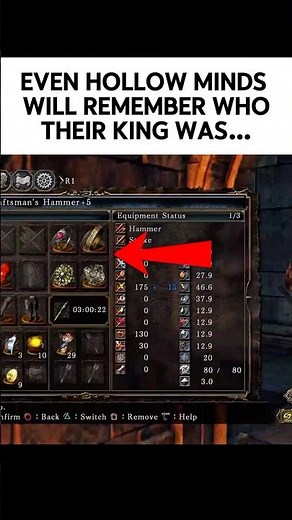 Wear the King’s Ring in Drangleic Castle for Safe Passage #darksouls2