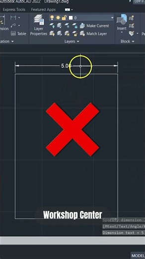 AutoCAD Tutorial - How to Use Dimpost Command!! #autocad #autocadblocks #architecture #cadtips