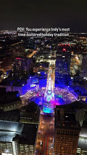 104K views · 2.2K reactions | Indy’s beloved holiday tradition is back, the Circle of Lights!  Experience the 63rd annual lighting of “the world’s largest Christmas tree” this Friday, Nov. 28 on Monument Circle. With our Holiday Adventure Pass, you can check in at this location and earn prizes. The more participating attractions you check in to, the more prizes you can unlock.  Swope Family Adventures Downtown Indy | Visit Indy | Facebook