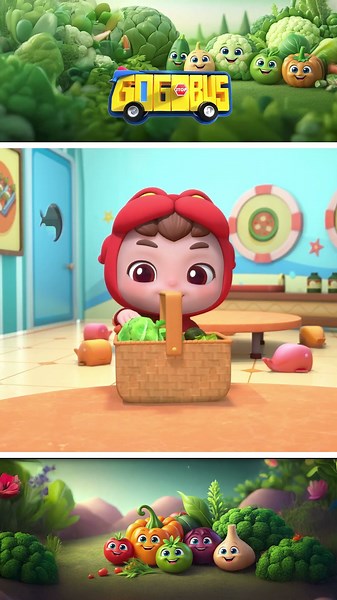 I Love Yummy Vegetables! 🥕🥦 Vegetable Song #shorts #abclearningclub #vegetablesong