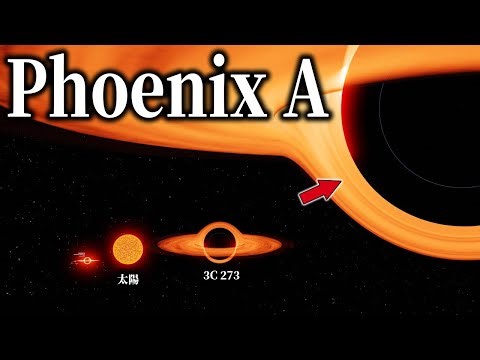 The Mystery of the Universe's Largest Black Hole, "Phoenix A" [100 Billion Times the Mass of the ...