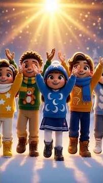 Jésus m'aime, Danse Afrobeat + Louange pour enfants ❄️ | Bible kids #louangeenfant #louange