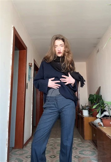 Frazzled English Woman 🩶 #outfit #winteroutfit #frazzledenglishwoman