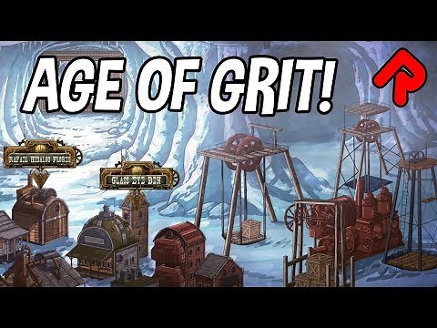 AGE OF GRIT gameplay: Steampunk Wild West Trading! (PC early access game)