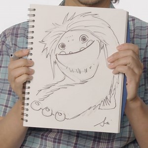 Grab a pencil and get yeti to draw! 📝 Celebrate #InternationalAnimationDay by learning how to draw Everest with Sei Nakashima, Art Director on Abominable and the Invisible City! 🏔️ | DreamWorks Animation