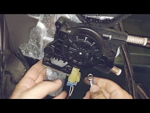 Trailblazer window won't roll up - How to remove/replace a power window motor