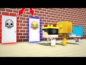NO ESCOJAS LA PUERTA EQUIVOCADA!!! 😱 MINECRAFT