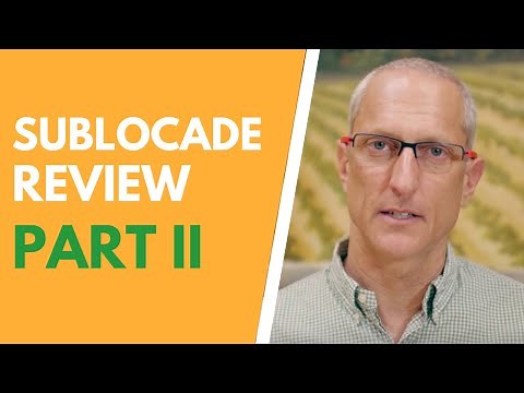 Sublocade Part II for Opiate Addiction | Sublocade Review