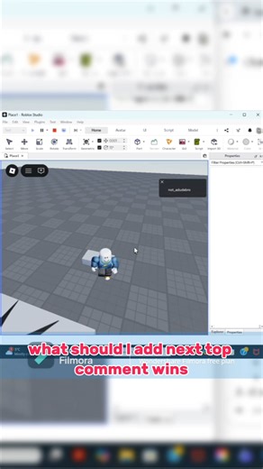 Building a roblox game. one top comment at a time #robloxdev #robloxstudio #roblox