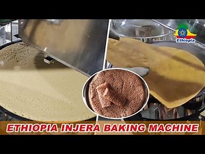 Ethiopia Injera Baking Machine|Injera Machine|Continuous Injera Maker| Continuous Teff Injera Maker