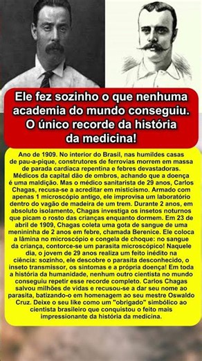 Nenhum cientista no mundo conseguiu repetir o que esse brasileiro fez aos 29 anos! 🤯