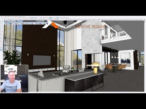 Luxury Residential Building Design created by Adan Creative Design in PlusArchitect Sketchup Plugin