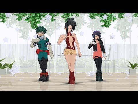 (mmd mha) I Love You My One and Only - momo, jiro, deku