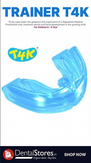 MRC Trainer T4K for Kids Pre-Orthodontic Phase 2 Hard Pink - T4K-2 | DentalStores.in