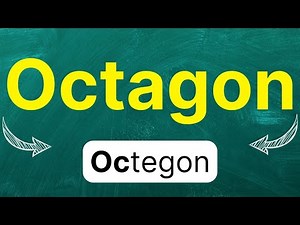 Cómo pronunciar: 'Octagon' 'Octágono' en inglés Americano con ejemplos