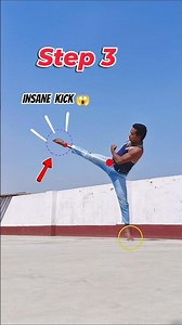 Switch Tornado Kick Tutorial 🔥 Learn This Insane Move Fast! #martialarts #shorts #tornadokick