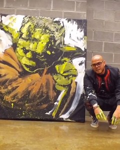 3.9M views · 43K reactions | Performance painting is certainly not an easy art to master ️ | UNILAD | Facebook