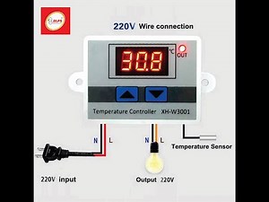 XH-W3001 Temperature Controller Working