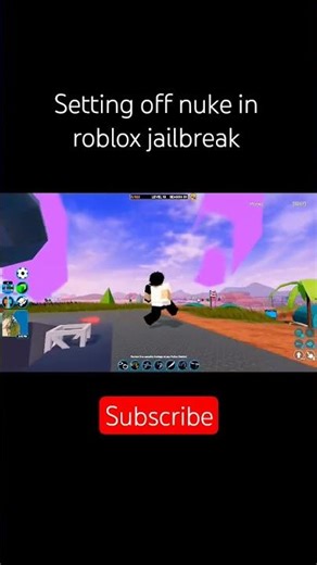 setting off nuke in jailbreak #roblox #subscribe #fyp #yunzii #gaming