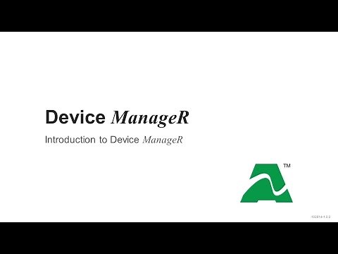 AVTECH Device ManageR: Introduction