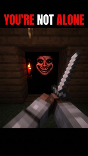 POV: You Thought You Were ALONE In Your World... 💀 #minecraft #horror #shorts