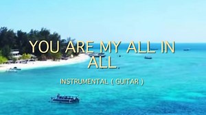 You are my all in all - instrumental (guitar) | Rex Vlog
