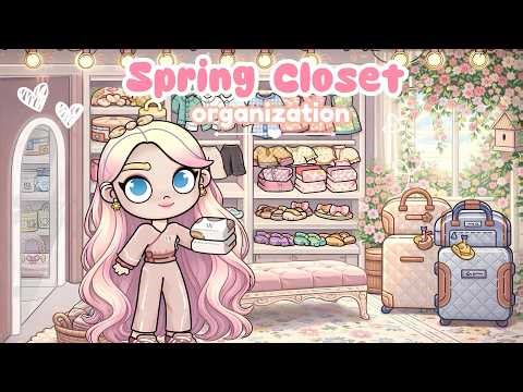 Spring Closet Organizing 👗👡✨ | Avatar World | Asmr
