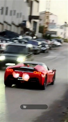 Flame Spitting Ferrari SF90 Acceleration