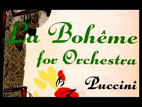 Puccini / Andre Kostelanetz, 1956: La Bohème (Transcription for Orchestra) - Columbia LP