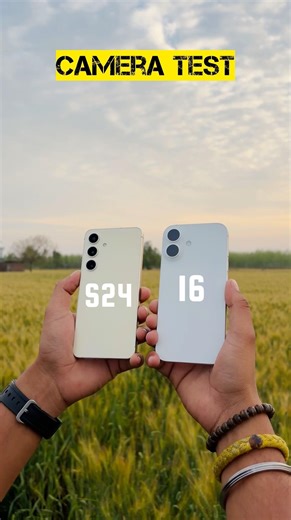 iPhone 16 vs Samsung s24 camera test