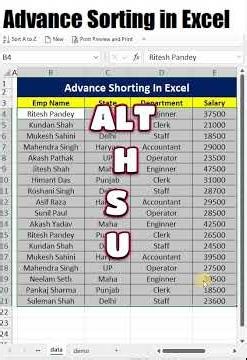 🔥 Best Excel Hacks to Make You Look Like a Pro! #excel #exceltips #excelshorts #exceltricks