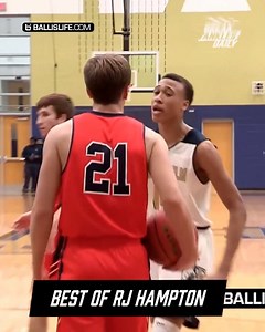 69K views · 966 reactions | Nobody gets in their opponent’s head more than RJ Hampton 狼掠 You think he’ll be a good fit in Denver?  Ballislife | BreakAnklesDaily | Facebook
