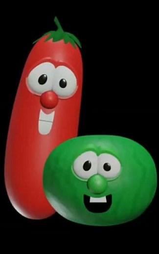 Bob The Tomato & Larry The Cucumber Switch Bodies. (Lob & Barry.)