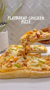 812K views · 6.7K reactions | Flatbread chicken pizza , full recipe & list of ingredients in the comment . | Foodzizzles | Facebook