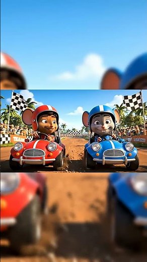 EPIC RACE RED MOUSE VS BLUE MOUSE #epicrace