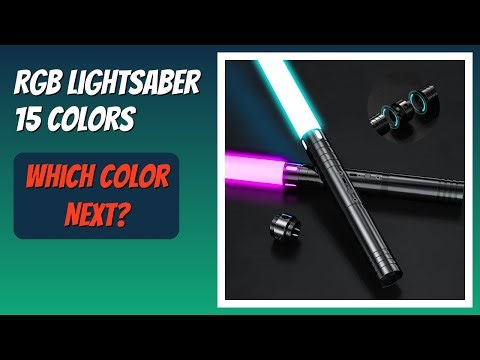 REVIEW (2025): RGB Lightsaber 15 Colors. Features